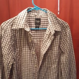 Iong sleeve button down